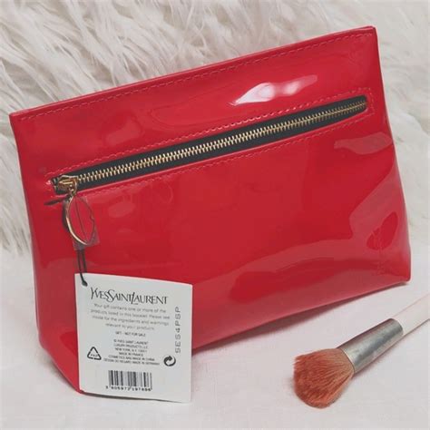 ysl beauté france|YSL beaute makeup bag.